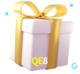 Receba seus bônus de boas-vindas no QE8